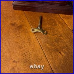 RareHoward Miller Barrister Westminster Chime Mahogany Clock Kieninger Movement