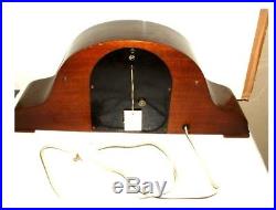 Rebuilt! 1930's Deco Revere Westminster Chiming Electric Clock Rebuilt