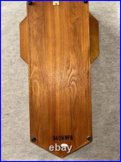 Regulator D&A Oak Pendulum Wall Clock with Key Wind/Chimes. Everything Works