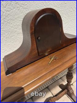 Restored 1928 Seth Thomas No. 91 Westminster Chime Antique Clock, Key Wind 8 Day