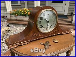 Restored 1938 Sessions Westminster WC 99 Chiming Clock Antique