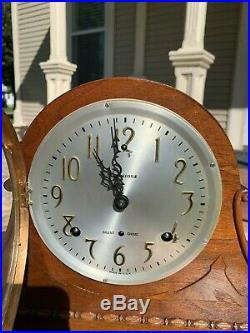 Restored Antique Pre WWII 1941 Chiming Sessions Westminster WC 94 Mantel Clock