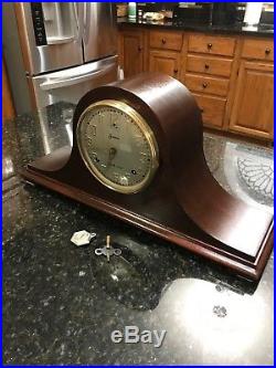 Restored Antique Pre WWII Sessions Westminster 1 Chiming Clock 1 Yr Warranty