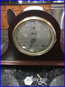 Restored Antique Pre WWII Sessions Westminster 1 Chiming Clock 1 Yr Warranty