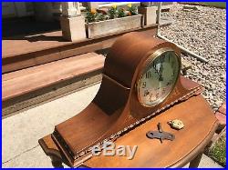 Restored Antique Pre WWII Sessions Westminster WC99 Chime Mantel Clock Warranty