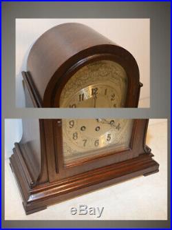 Restored Herschede Model 10-1920 Canterbury&westminster Chimes Antique Clock