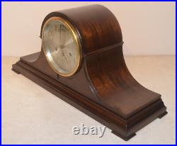 Restored Herschede Model 20 1919 Antique Westminster Chime Clock In Mahogany