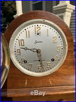 Restored Pre WWII 1927 Sessions Westminster 3 Chime Mantel Clock Warranty