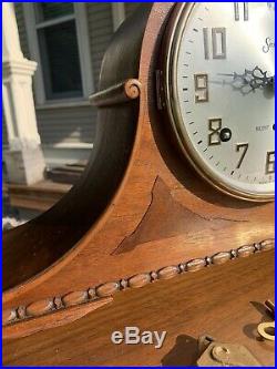 Restored Pre WWII 1937 Sessions Westminster Chime WC 94 Mantel Clock Warranty