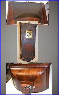 Restored Seth Thomas Antique Hanging Westminster Chime Clock No 102 1914