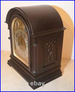 Restored Seth Thomas Grand Antique Chime Clock No. 73-1921 In Mahogany