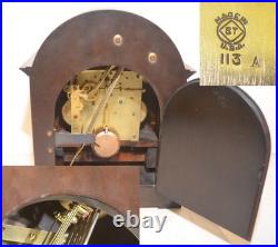 Restored Seth Thomas Grand Antique Chime Clock No. 73-1921 In Mahogany