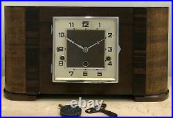 Restored Vintage WESTMINSTER Chime Mantel Clock #1564