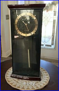 Rhythm Brighton CMJ534NRO6 Clock with Westminster Chimes and Original Box