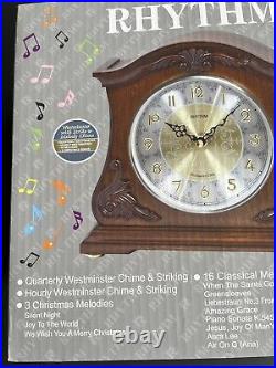 Rhythm CRH214UR06 Westminster Versailles ll Wooden Musical Melody Chime Clock