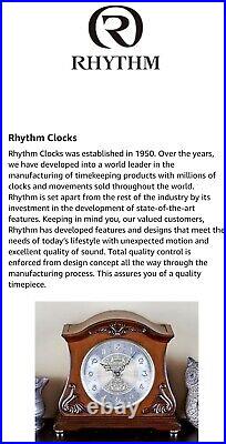 Rhythm CRH214UR06 Westminster Versailles ll Wooden Musical Melody Chime Clock