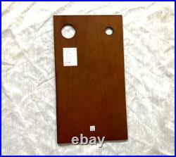Rhythm Carved Walnut Wood Wall Clock with Westminster Chime 16 melodies- Rare