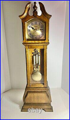 Rhythm WSM Hamilton II Grandfather Mantle Clock Westminster Chime CRH215UR06