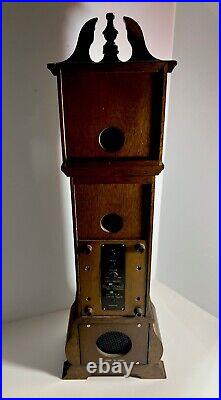 Rhythm WSM Hamilton II Grandfather Mantle Clock Westminster Chime CRH215UR06