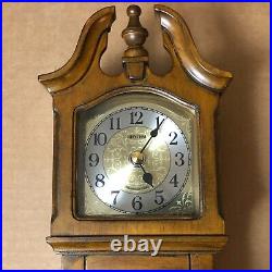 Rhythm WSM Hamilton II Grandfather Mantle Clock Westminster Chime CRH215UR06