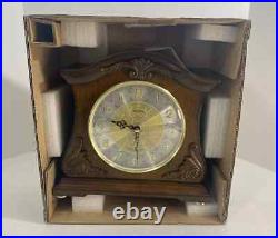 Rhythm Wooden Musical Mantel Clock Versailles II Westminster Strike CRH214UR06