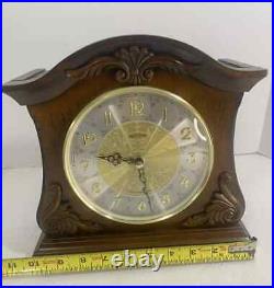 Rhythm Wooden Musical Mantel Clock Versailles II Westminster Strike CRH214UR06