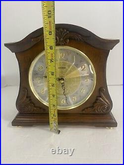 Rhythm Wooden Musical Mantel Clock Versailles II Westminster Strike CRH214UR06