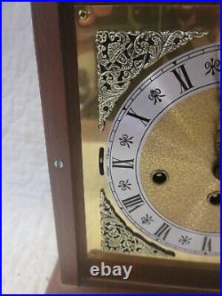 Ridgeway Franz Hermle Westminster Chime 2 Jewel Mantle Clock Bracket Key Works