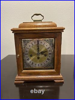 Ridgeway Franz Hermle Westminster Chime 2 Jewel Mantle Clock With Key