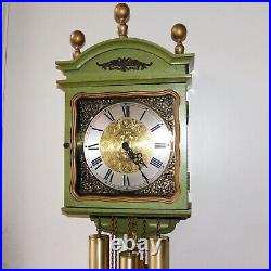 Ridgeway Grandfather Wall Clock Or Large Wag On The Wall Clock Westminster Chime