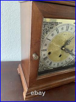 Ridgeway Triple Chime Mantle Clock with Franz Hermle 1050-020 Movement