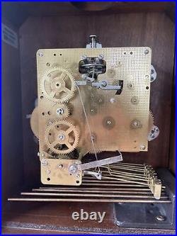 Ridgeway Triple Chime Mantle Clock with Franz Hermle 1050-020 Movement