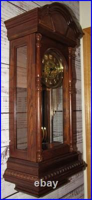 Ridgeway Triple Chime/Three Melody Quarter Hour Chime Wall 8-Day Great Quality
