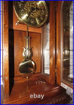 Ridgeway Triple Chime/Three Melody Quarter Hour Chime Wall 8-Day Great Quality