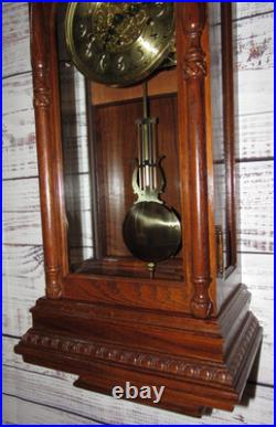 Ridgeway Triple Chime/Three Melody Quarter Hour Chime Wall 8-Day Great Quality