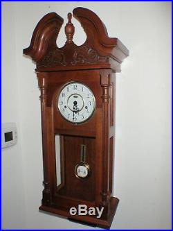 Ridgeway Westminster Chime Wall Clock Urgos UW 06101A Beautiful