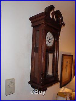 Ridgeway Westminster Chime Wall Clock Urgos UW 06101A Beautiful