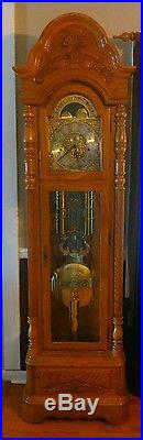 Ridgeway grandfather clock with Westminster chime