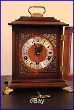 SCHATZ Westminster Germany Mantel Chime Clock