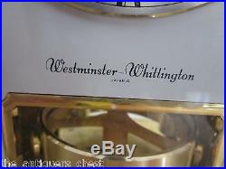 SEIKO Japan Quartz Westminster Whittington Brass MANTLE CLOCK With CHIMES