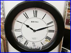 SEIKO MUSICAL WALL CLOCK With 18 MELODIES AND WESTMINSTER CHIME QXM345 KLH