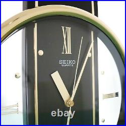 SEIKO Wall OR Mantel Clock QQX102K Volume Control! WESTMINSTER Chime! RARE MODEL