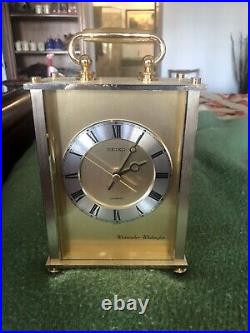 SEIKO Westminster Whittington Mantel Vintage Chime Clock, Made in Japan