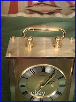 SEIKO Westminster Whittington Mantel Vintage Chime Clock, Made in Japan