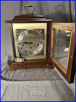 SETH THOMAS 8 Day Westminister Chime Mantel Clock 2 Jewels A 403-001 With Key