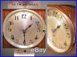 Seth Thomas First Issue 4 Bell Sonora Chime # 5-1911 Antique Westminster Clock