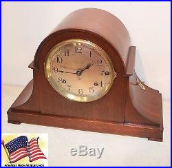 SETH THOMAS GRAND 4 BELL SONORA CHIME NO. 57 1914 ANTIQUE WESTMINSTER CLOCK