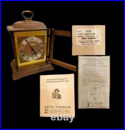 SETH THOMAS LEGACY 3W Key 8-Day A403-001 Westminster Chime Mantel Clock 1314-000