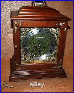 SETH THOMAS Mantle Clock 1322 Legacy 3W German Movement Westminster Chime withKey