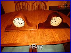 SETH THOMAS TALLEY 1302 Westminster chime mantle clock 8 day + Howard Miller 67